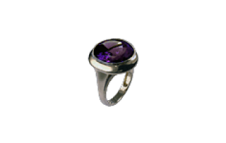 Dusk Whorl Synthesised Amethyst Ring [PoE Mirrored Item]