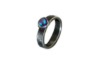 Rune Knot Synthesised Paua Ring [PoE Mirrored Item]