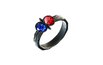 Storm Spiral Synthesised Two-Stone Ring [PoE Mirrored Item]