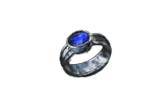 Bramble Nail Synthesised Sapphire Ring [PoE Mirrored Item]