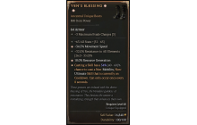 Yen's Blessing[*UNIQUE 54 | *34.5 MS | *18 RG | 32 ResistAll | 63 ALL]