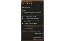 Rakanoth's Wake[*ROLL% 1620 | *34.5 MS | *13.2 CDR | *112.5 DMG_NonPhys | 29 ResistAll]