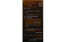 Legendary Amulet[Druid | *3 QS | *12 Crit | 15.1% WP]