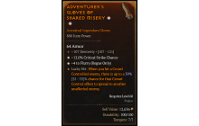 Legendary Gloves[Flurry | *4 Flurry | *12 Crit | 107 DEX]