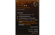 Legendary Helm[*18 ResistAll | *24 MR | 444 Life]