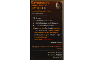 Legendary Helm[*13.2 CDR | *18 ResistAll]