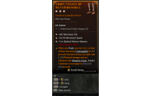 Legendary Boots[Necromancer | *3 SkelWarrior | *34.5 MS | *685 Life]