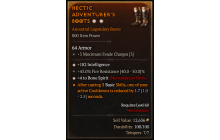 Legendary Boots[Necromancer | *4 BoneSpirit | *182 INT]