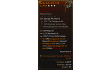 Legendary Two-Handed Axe[*150 DMG_Crit | *363 WP | *1370 Life]