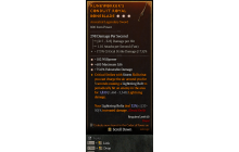 Legendary One-Handed Sword[*75 DMG_Vulnerable | *182 WP | *685 Life]