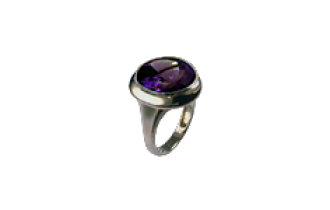 Death Twirl Synthesised Amethyst Ring [PoE Mirrored Item]