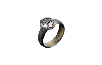 Glyph Band Synthesised Diamond Ring [PoE Mirrored Item]