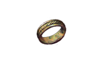 Wrath Knot Synthesised Gold Ring [PoE Mirrored Item]