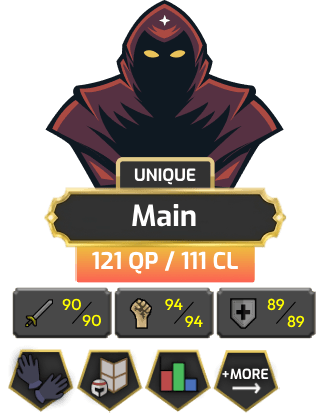 Main | TTL: 1316 | CL: 111 | QP: 121 [Defender, Mithril Gloves + MORE!]