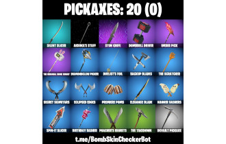 UNIQUE - John Wick, Valeria [20 Skins, 20 Axes, 25 Emotes, 19 Gliders and MORE!]