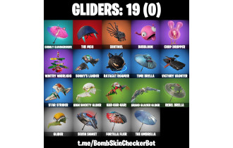 UNIQUE - Kymera, Polar Peely [17 Skins, 22 Axes, 22 Emotes, 19 Gliders and MORE!]