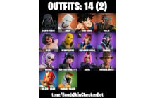 UNIQUE - Malik, Snap  [14 Skins, 23 Axes, 17 Emotes, 26 Gliders and MORE!]