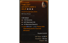 Legendary Helm[*24 MR | *182 DEX | *685 Life]