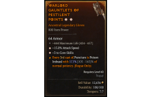 Legendary Gloves[*3 CoreSkills | *15 ATKSPD | 444 Life]