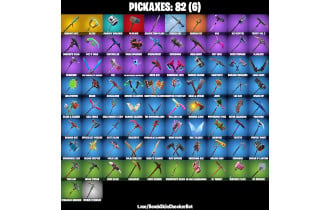 UNIQUE - Black Knight , Sparkle Specialist  [106 Skins, 650 Vbucks, 82 Axes, 88 Emotes, 86 Gliders and MORE!]