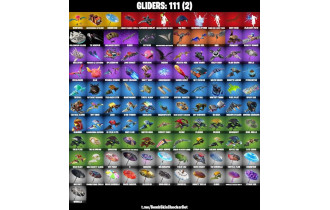 UNIQUE - Glow [114 Skins, 300 Vbucks, 119 Axes, 129 Emotes, 111 Gliders and MORE!]