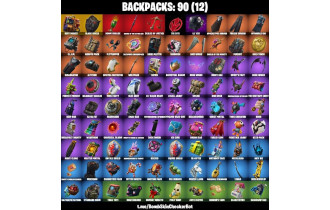 UNIQUE - Black Knight , Omega Max [92 Skins, 135 Vbucks, 78 Axes, 88 Emotes, 79 Gliders and MORE!]