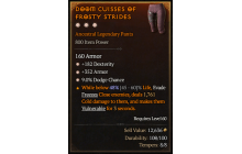 Legendary Pants[*352 Armor | *9 Dodge | *182 DEX]