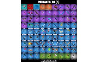 UNIQUE - Omega Stage 5 [101 Skins, 50 Vbucks, 81 Axes, 108 Emotes, 86 Gliders and MORE!]