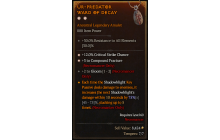 Legendary Amulet[Necromancer | *3 CompoundFracture | *12 Crit]