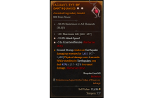 Legendary Amulet[Barbarian | *3 Counteroffensive | *15 ATKSPD]