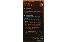 Legendary Amulet[Rogue | *3 AlchemicalAdvantage | *23.6% DEX | 8 Crit]