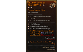 Legendary Ring[*9 Crit | *75 DMG_Crit | *52.5 DMG]