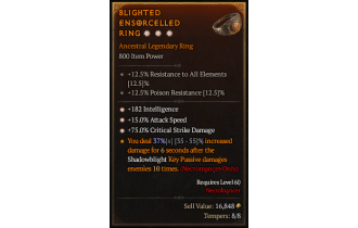 Legendary Ring[*15 ATKSPD | *182 INT | *75 DMG_Crit]