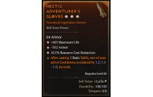 Legendary Gloves[*10.5 RCR | *352 Armor | *685 Life]