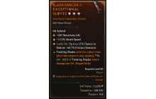 Legendary Gloves[*15 ATKSPD | *68.7 LH:Res | *685 Life]