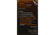 Legendary Gloves[*12 Crit | *75 DMG_Crit | *18 ResistAll]