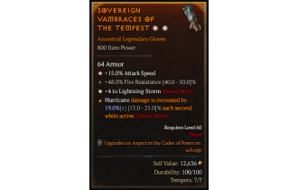 Legendary Gloves[LightningStorm | *4 LightningStorm | *15 ATKSPD]