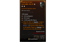 Legendary Helm[*12 LHC | *352 Armor | *182 INT]