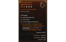 Legendary Helm[*13.2 CDR | *352 Armor | *685 Life]