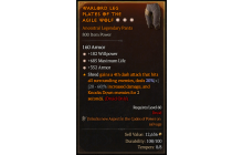 Legendary Pants[*352 Armor | *182 WP | *685 Life]