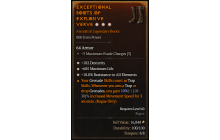 Legendary Boots[*18 ResistAll | *182 DEX | *685 Life]