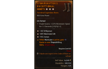 Legendary Boots[*352 Armor | *182 WP | *685 Life]