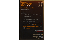 Legendary Boots[Necromancer | *4 BoneSpirit | *34.5 MS | 116 INT]