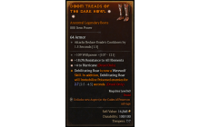 Legendary Boots[Druid | *4 Hurricane | *18 ResistAll | 109 WP]