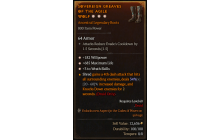 Legendary Boots[Druid | *3 Wrath | *182 WP | *685 Life]