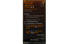 Legendary Boots[*34.5 MS | *18 ResistAll]