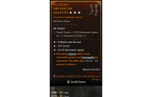 Legendary Boots[*34.5 MS | *352 Armor | *6 ESpS]