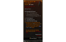 Legendary Two-Handed Mace[*150 DMG_Vulnerable | *363 INT | *1370 Life]