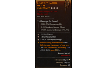 Legendary Two-Handed Mace[*150 DMG_Vulnerable | *363 INT | *1370 Life]