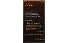 Legendary Two-Handed Mace[*150 DMG_Crit | *363 STR | *1370 Life]